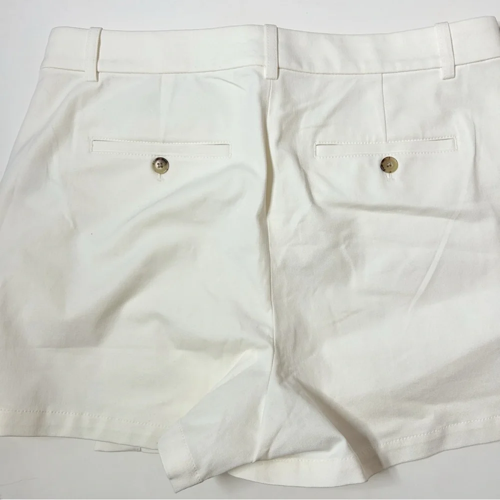NWT J.Crew Wrap-front skort in bi-stretch cotton blend (size 10) - Picture 9 of 12